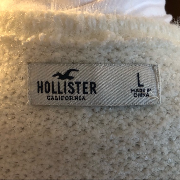 EUC Hollister Tie-Front Cropped Cardigan - Picture 5 of 5